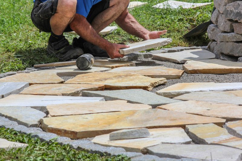 flagstone paver installation and repair services